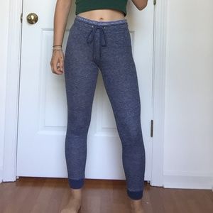 Blue sweatpants